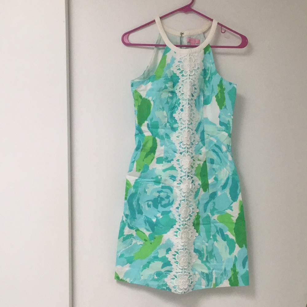 Shift Dress Poolside Blue First Impression